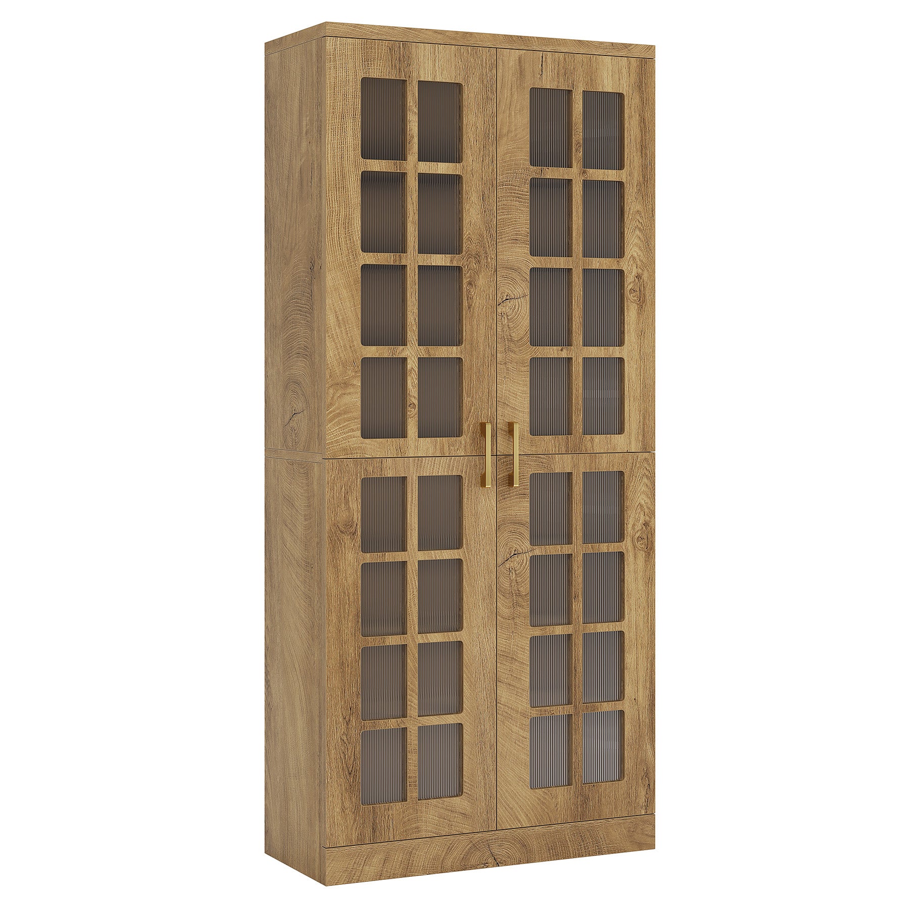 Modern  Shoe Cabinet, 8-Tier Shoe Storage Racks With Adjustable Shelves