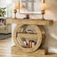 41.3" Console Table, 3-Tier Sofa Hallway Table with Storage Shelves