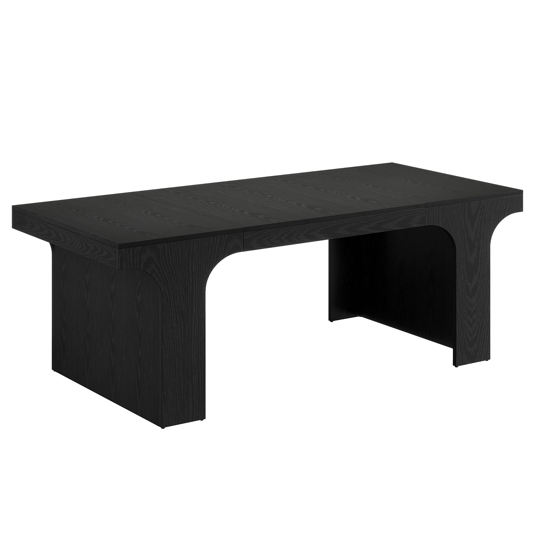 Farmhouse Dining Table, 70.87" Rectangular Kitchen Dining Table for 6-8 People