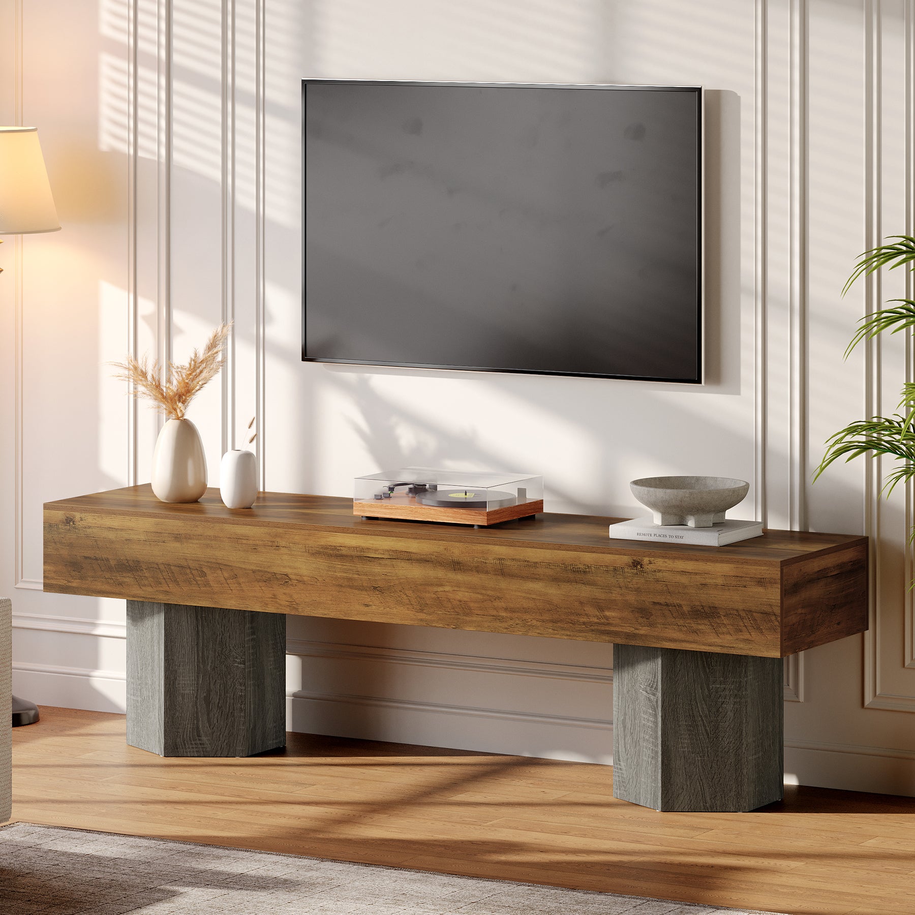 63" TV Stands for up to 70" TVs, Modern Low Media Entertainment Center