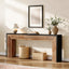 70.9" Console Table, Farmhouse Narrow Sofa Table Hallway Table