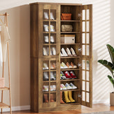 Modern  Shoe Cabinet, 8-Tier Shoe Storage Racks With Adjustable Shelves 3