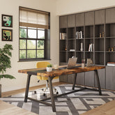 6FT Conference Table, 70.8” Executive Desk Office Computer Meeting Table Tribesigns 3