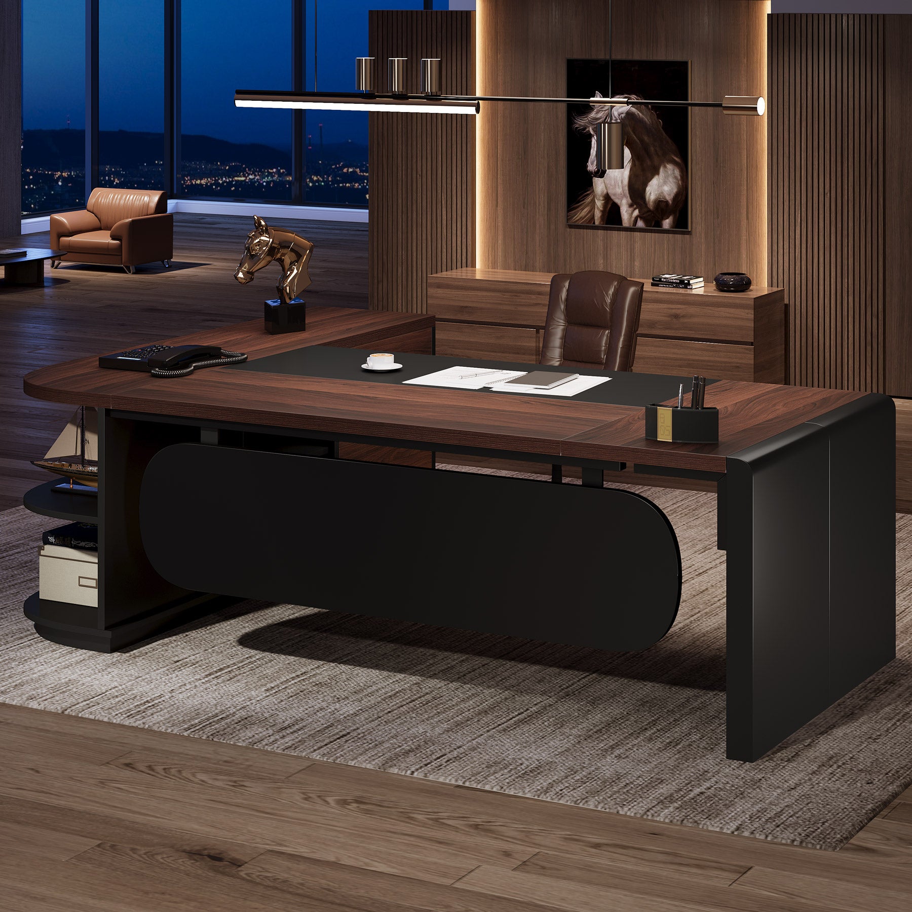 Hiroyuki　TRUCK FURNITURE DESK Roanoke Cherry 66