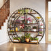 7-Tier Plant Stand, Round Plant Rack Flower Display Stand Tribesigns