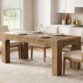 70.9" Farmhouse Dining Table,  Rectangular Kitchen Table with Heavy Duty Legs 3