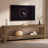 70.9" Farmhouse TV Stand, Wood Entertainment Center for 65/70/80/85-Inch TVs 3