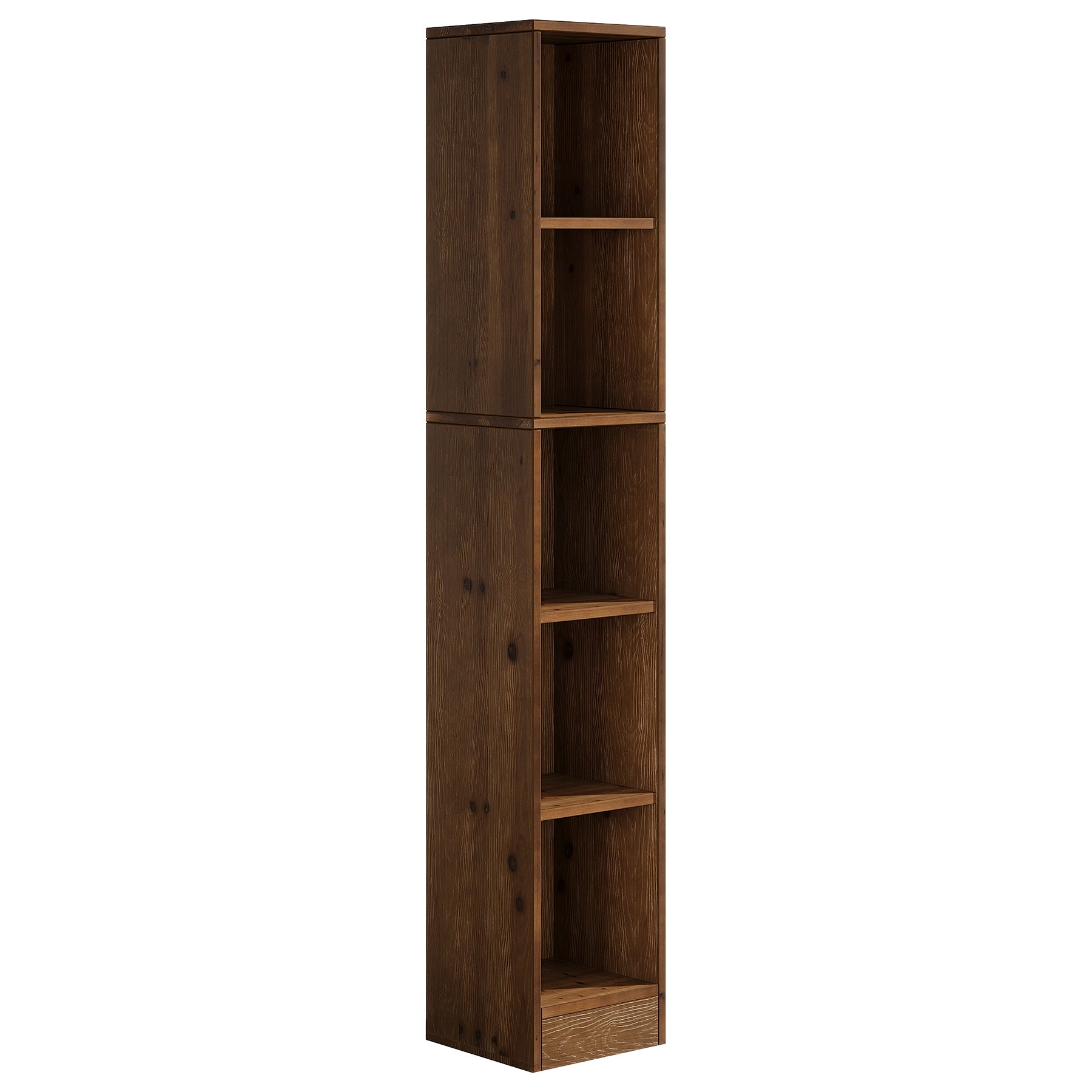 70.9" Tall Bookshelf, 5-Tier Wood Corner Bookcase Display Shelves for Home Office