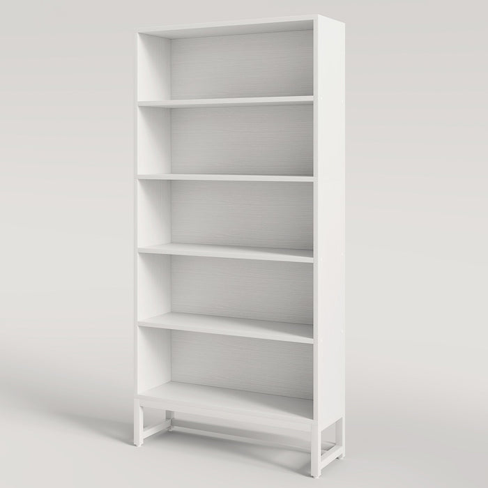 70.8” Bookcase, Large Bookshelf Organizer with 5-Tier Storage Shelves Tribesigns