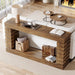 70.8" Console Table, Wood Rectangular Sofa Table Tribesigns