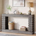 70.8" Console Table, Wood Rectangular Sofa Table Tribesigns