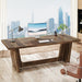 70.8 - Inch Executive Desk, Wood Study Computer Desk Writing Table Tribesigns