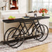 70.9" Console Table, Extra Long Sofa Table with Bicycle Base Tribesigns