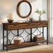 70.9" Console Table, Long Entryway Table Accent Table with Storage Drawers Tribesigns