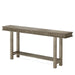 70.9 - Inch Console Table, Wood 2 - Tier Sofa Table Long Entryway Accent Table Tribesigns