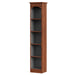 70.9" Narrow Bookcase, 5 - Tier Cube Bookshelf Display Rack with Storage Tribesigns