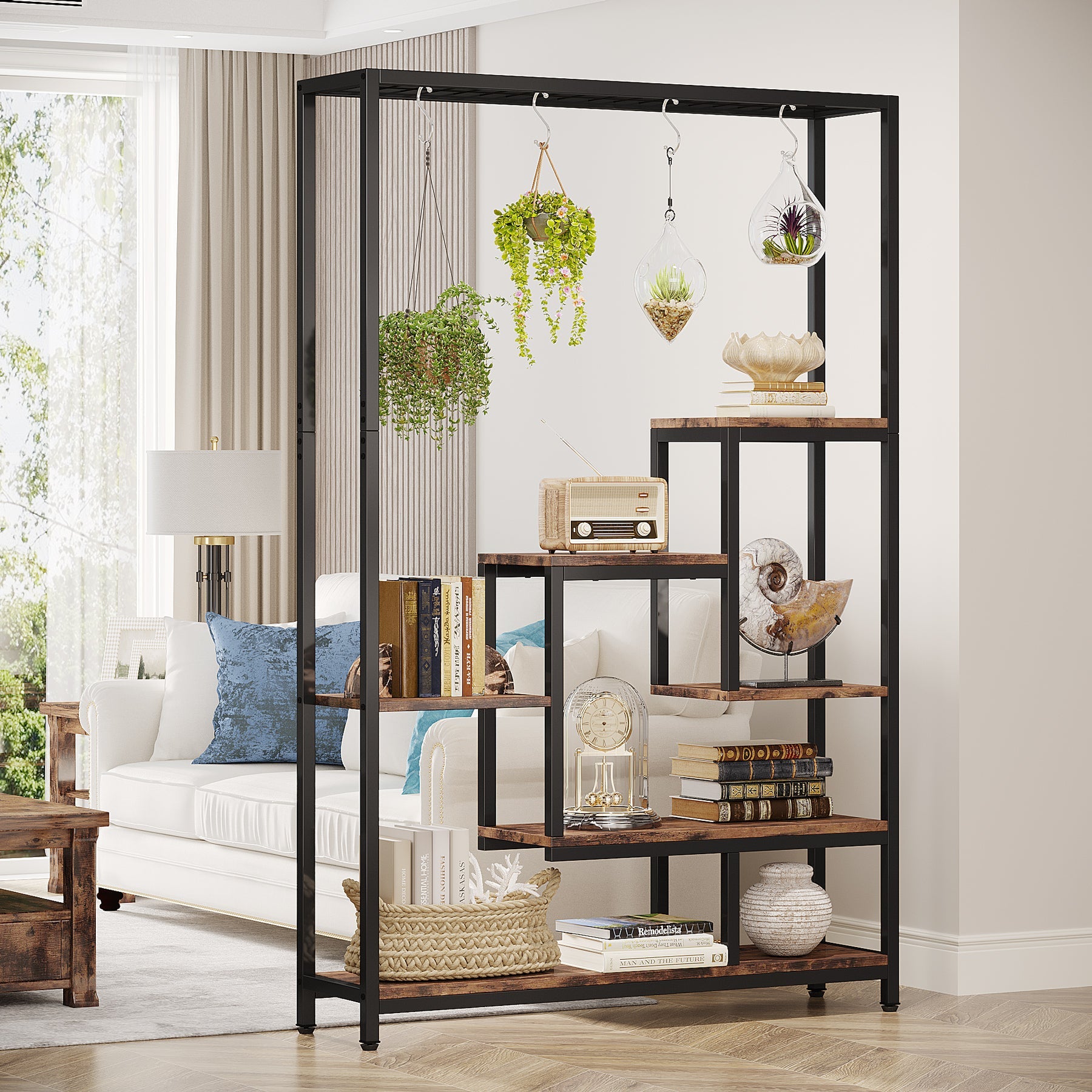 Tribesigns 70.9" Plant Stand Large Flower Bonsai Shelf - Thumbnail 3