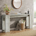70.9" Wood Console Table, Farmhouse Sofa Table Entryway Table Tribesigns