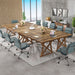 71" Conference Table, 6FT Meeting Table Boardroom Table for 6 - 8 People Tribesigns