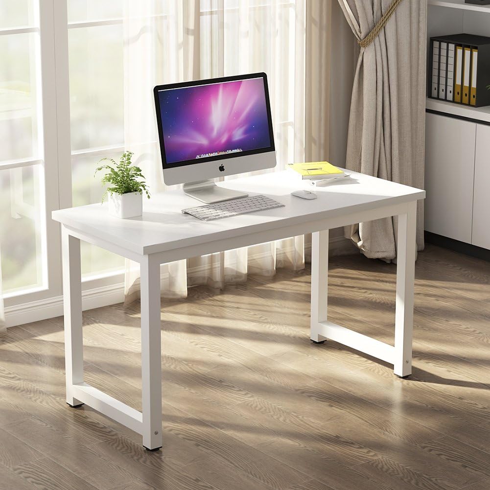 47" Vintage Computer Desk, Modern Simple Home Office Desk, Writing Table, Study Room