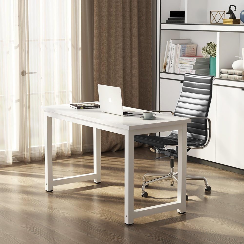 47" Vintage Computer Desk, Modern Simple Home Office Desk, Writing Table, Study Room