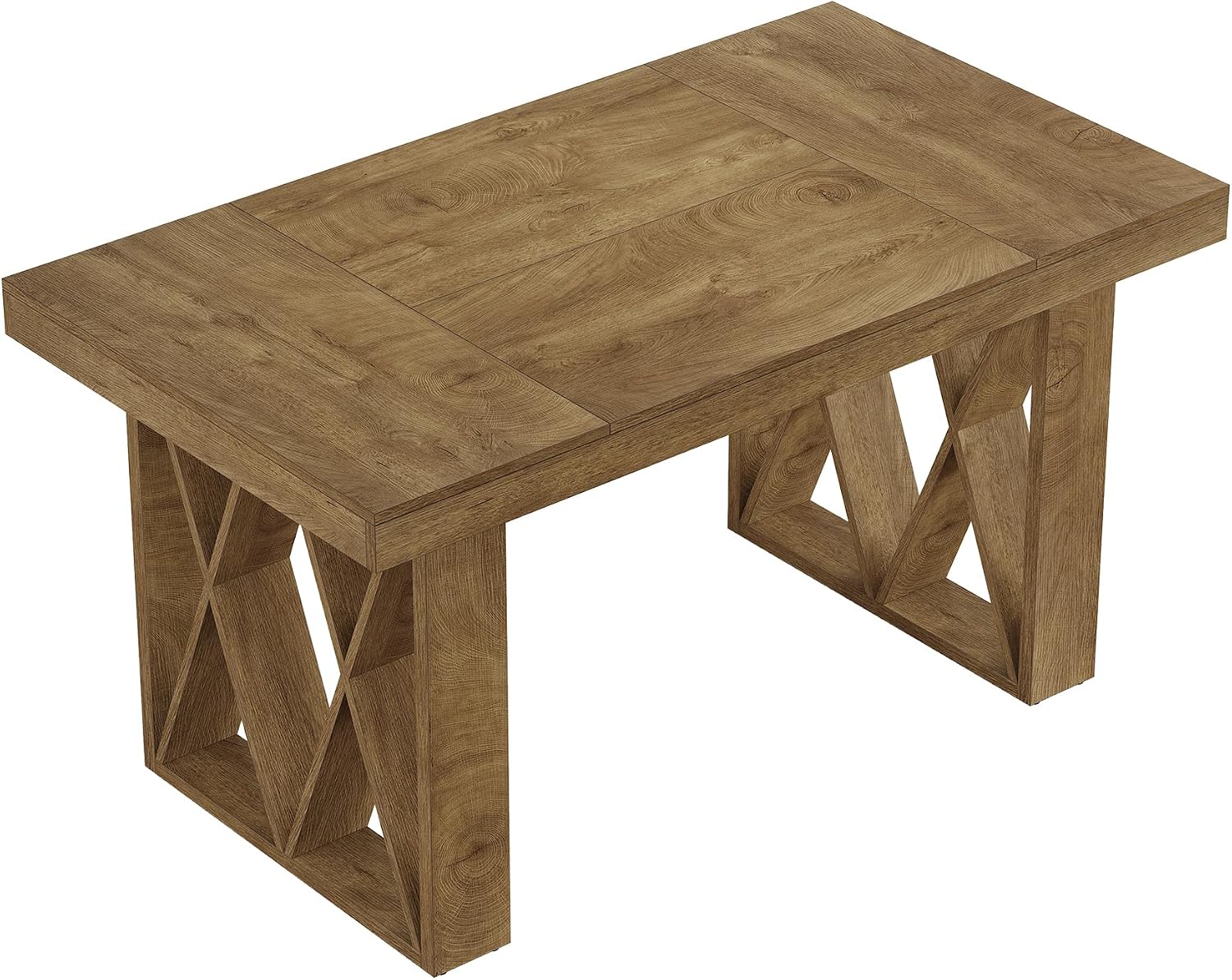 63" Rectangular Bar Table, Farmhouse Counter Height Pub Table