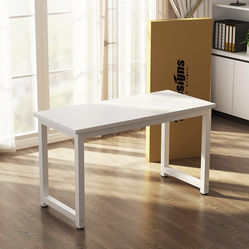 47" Vintage Computer Desk, Modern Simple Home Office Desk, Writing Table, Study Room