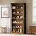 74" Shoe Cabinet, 6 - Tier Wood Freestanding Shoe Storage Cabinet Tribesigns