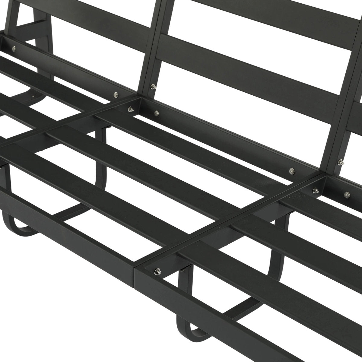 78.7" Wide Outdoor Bench, 3-Person Patio Sofa with Removable Cushions