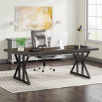 78.7" Executive Desk, Modern Computer Office Desk Workstation for Home Office
