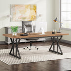 78.7" Executive Desk, Modern Computer Office Desk Workstation for Home Office