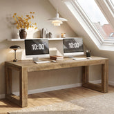 78.7" Executive Double Desks, Large Home Office Computer Writing Table 3