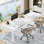 78.7" Extra Long Computer Desk, Rectangle Executive Desk Conference Table