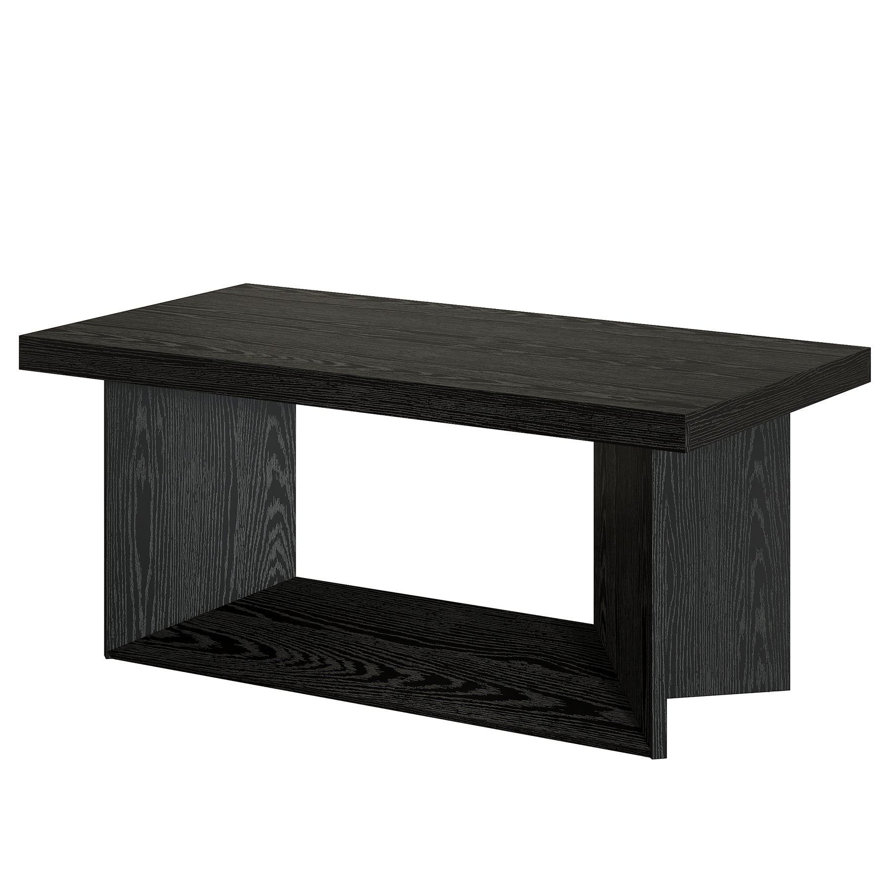 63" Dining Table, Farmhouse Kitchen Table with Heavy Duty Pedestal  for 4-6