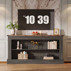 63" Tv Stand, Modern Entertainment Center Media Console For 75" Tv