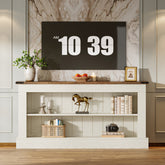 63" Tv Stand, Modern Entertainment Center Media Console For 75" Tv Tribesigns 3