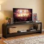 Solid Wood Tv Stand, Rustic Entertainment Center Media Console for Tv Up to 65"