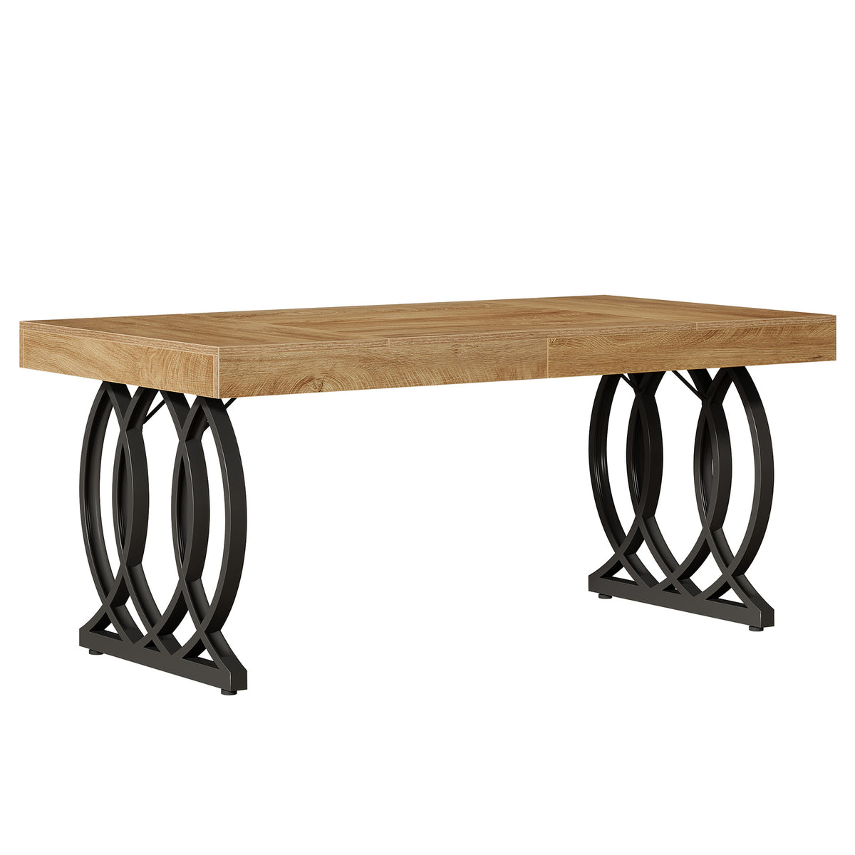 63" Executive Desk, Modern Office Computer Desk with Luxury Design