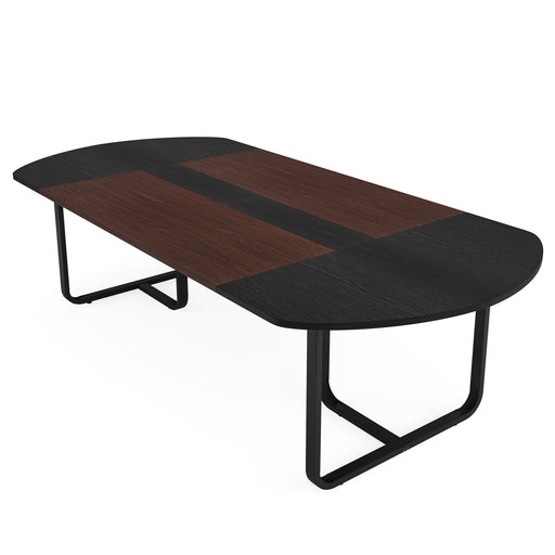70.86" Oval Dining Table, Modern Kitchen Table for for 6-8 People Tribesigns