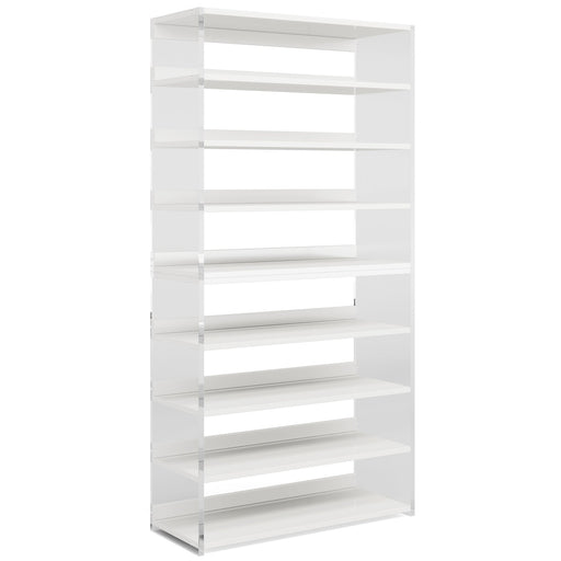 8 - Tier Shoe Rack, 32 Pair Modern Shoe Storage Cabinet Tribesigns