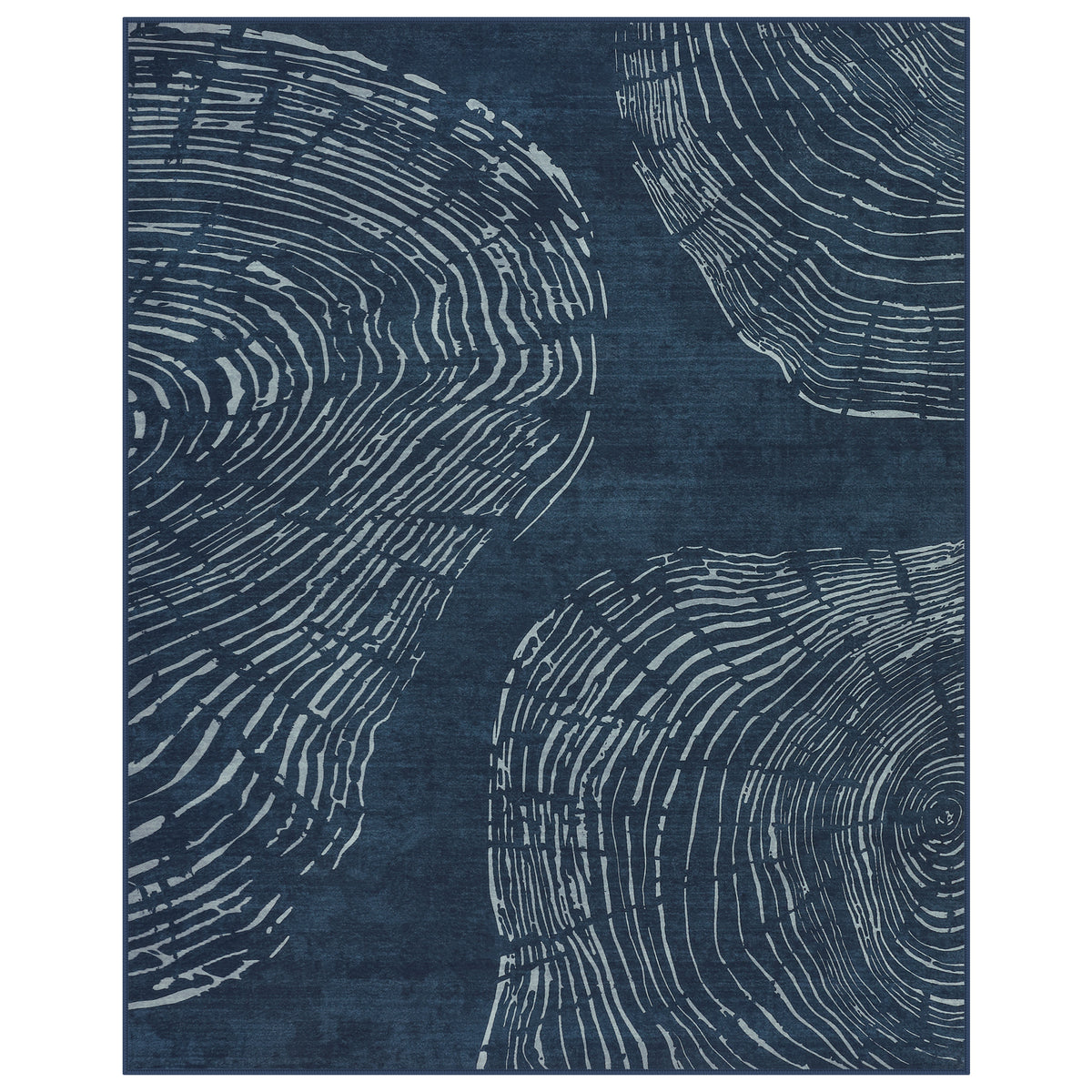 Abstract Machine Washable Area Rug, Soft Boho Minimalist Non-Slip Low Pile Carpet, Oeko-Tex Certified