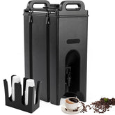 5 Gallon Insulated Beverage Dispenser - Commercial Hot & Cold Drink Server 3