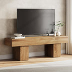 TV Stand for 55 Inch TV, Farmhouse Entertainment Center TV Console for Living Room