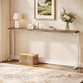 71" Skinny Console Table, Narrow Sofa Table Behind Couch Table for Living Room 3