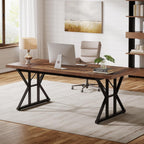 Tribesigns 70.86" Executive Desk, Large Industrial Computer Desk for Home Office
