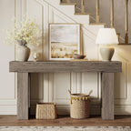 Gray Wooden Sofa Table 
#Color_Gray 