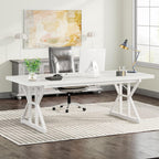70.8" Executive Desk, Modern Computer Office Desk Workstation for Home Office