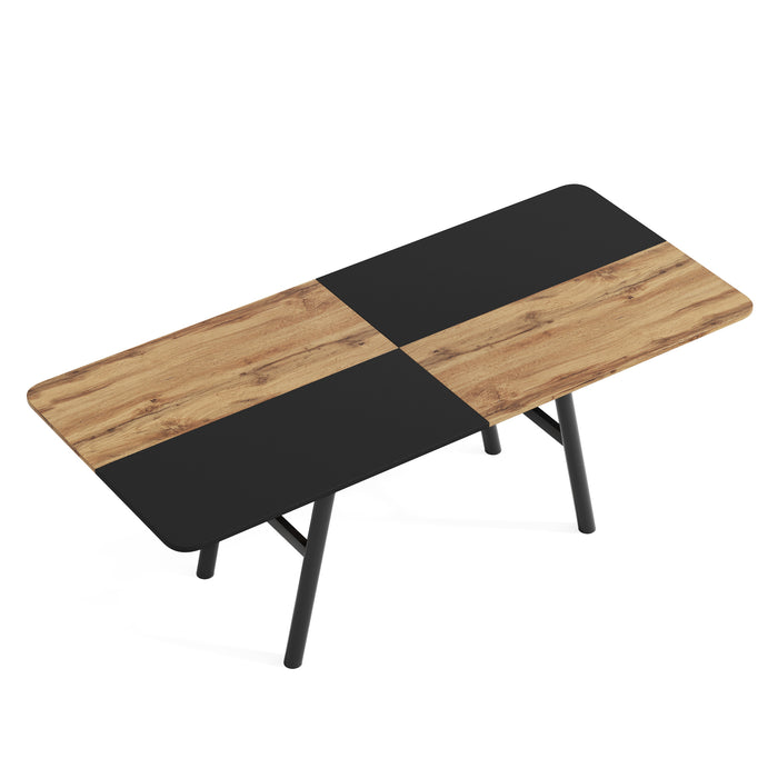 Tribesigns Conference Table, 6FT Boardroom Desk Seminar Table for 6 to 8 People Tribesigns