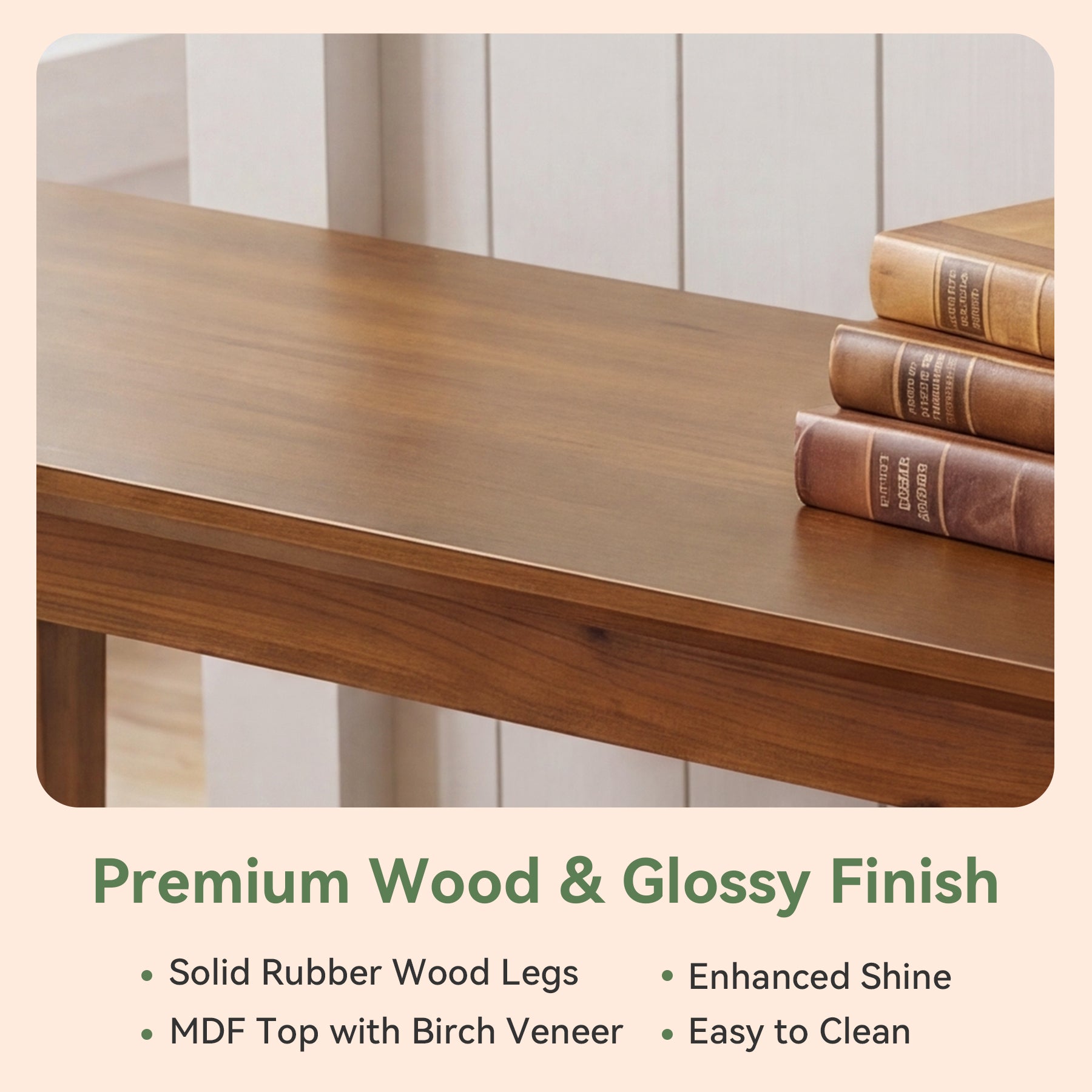 55" Solid Wood Entryway Bench, Farmhouse Shoe Storage Bench With Shelf For Hallway