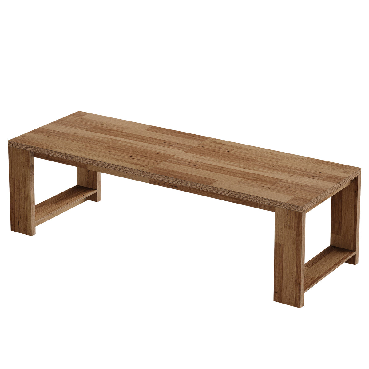 86" Dining Table, Farmhouse Kitchen Dinner Table For 8-10 People